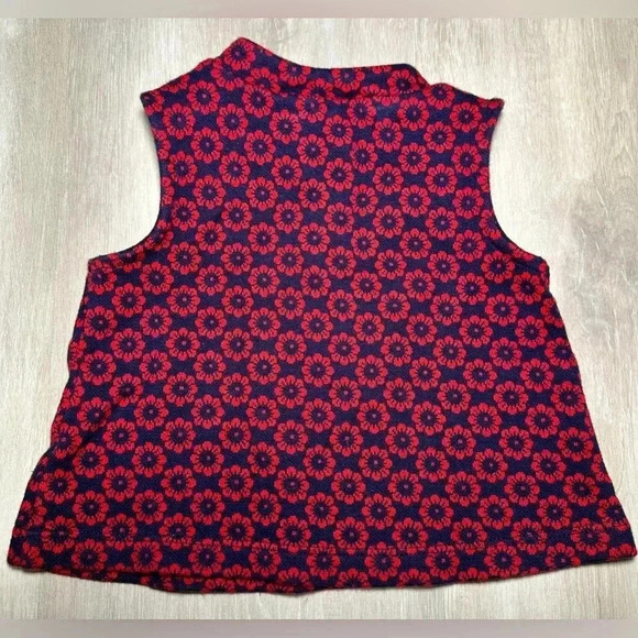 JANIE AND JACK Floral Cropped Jacquard Top / Girls Sz 12-18 Months - Picture 6 of 6